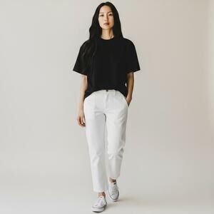 Brunello Cucinelli White Patch Pocket Utility Cotton Pants